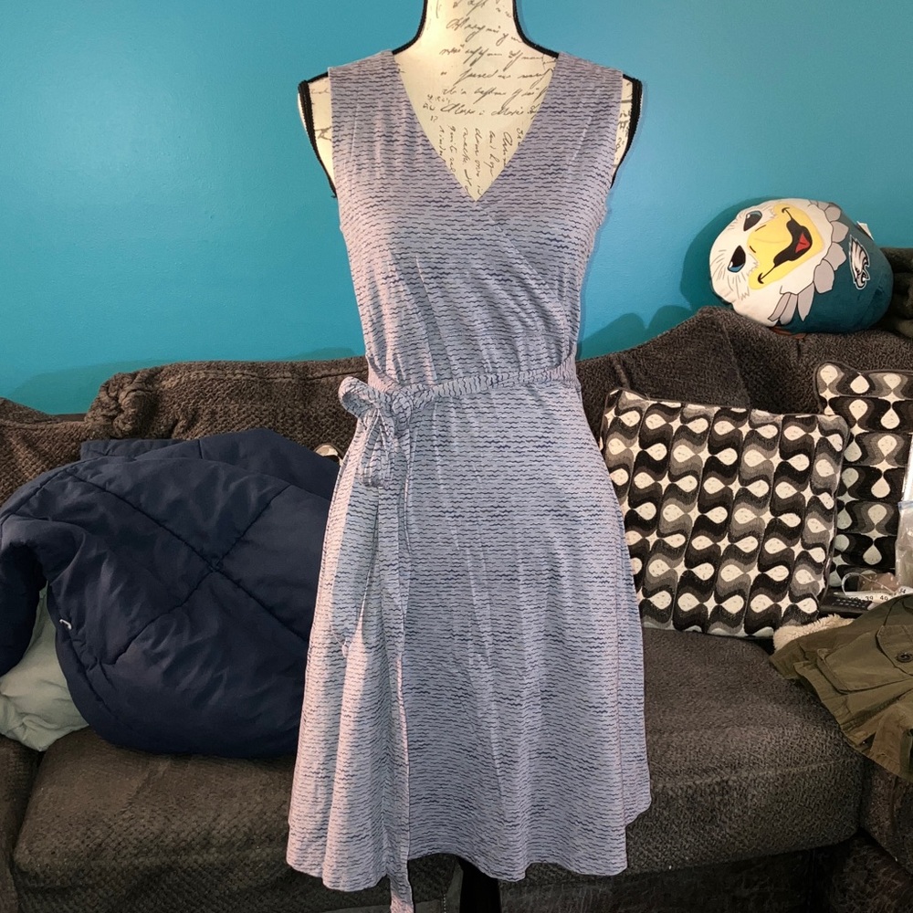 Toad&Co Cue Wrap Sleeveless Dress, Medium